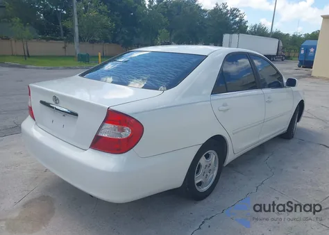 2002 Toyota Camry Le V6 z USA, uszkodzony, nr VIN 4T1BF32K42U007564